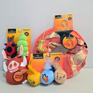 The Lion King, Cat Toy BUNDLE #1! - New, unopened!